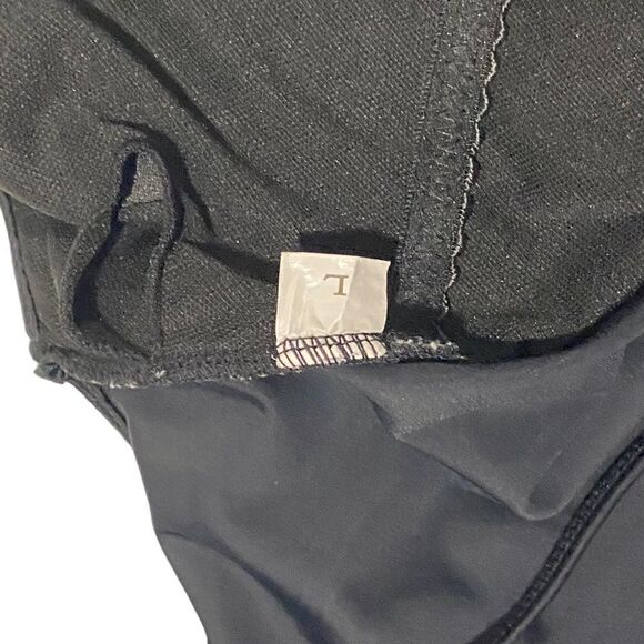 Black High Cut One Piece Swimsuit "The Party" Size Large - Picture 6 of 6